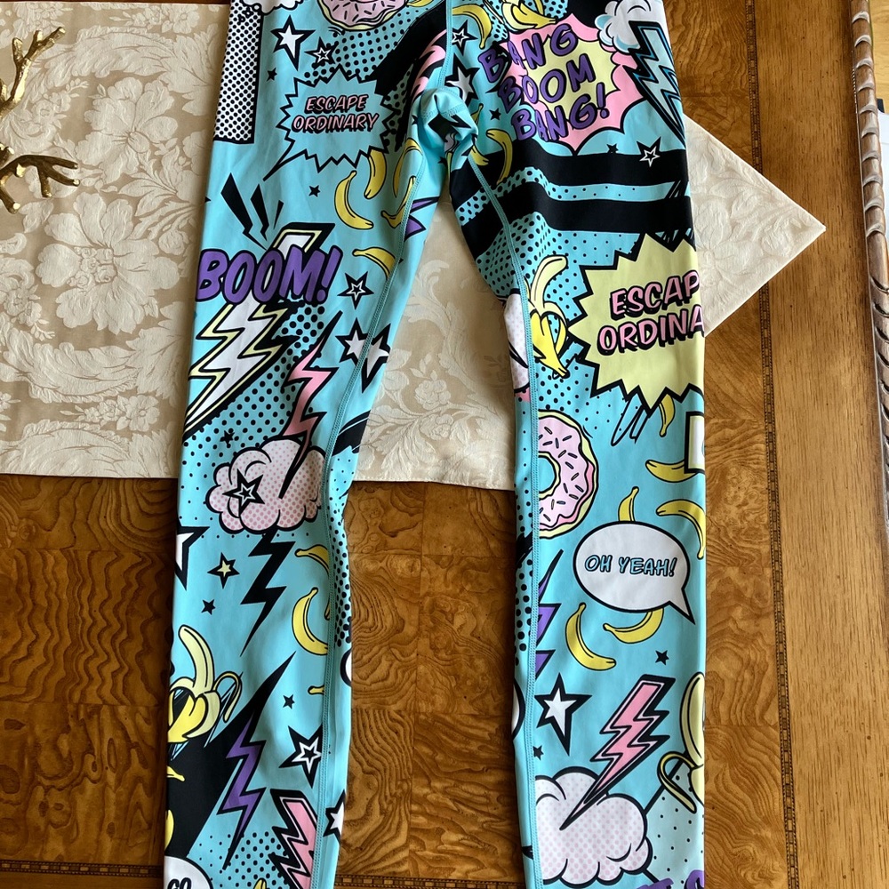 STRONGER ice cream bananas leggings - Picture 2 of 4